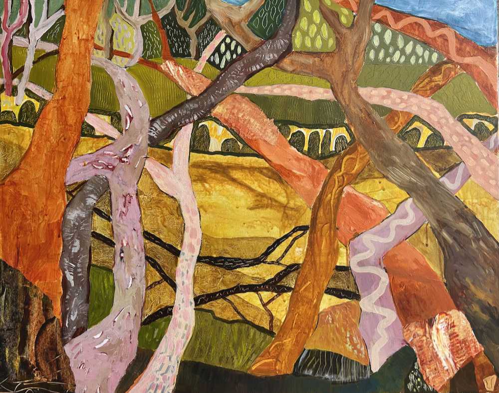 Penny Verdich-The Creek Keeps Moving, Silent And Opaque – Wallum Creek, Bollon, Qld